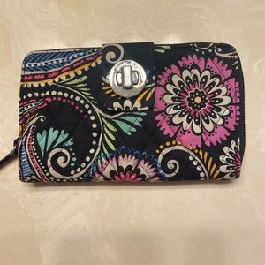 Vera Bradley Turnlock Wallet